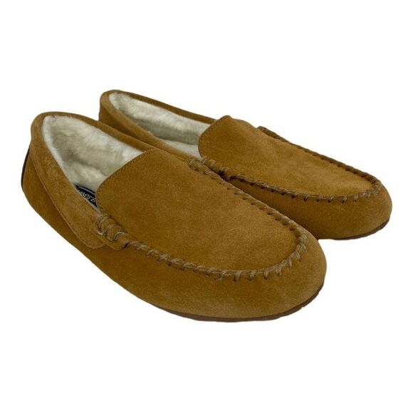 Lands' End suede moccasins size W10 - Picture 1 of 7